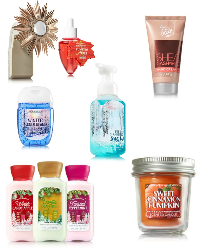 Bath and Body Works Wish List