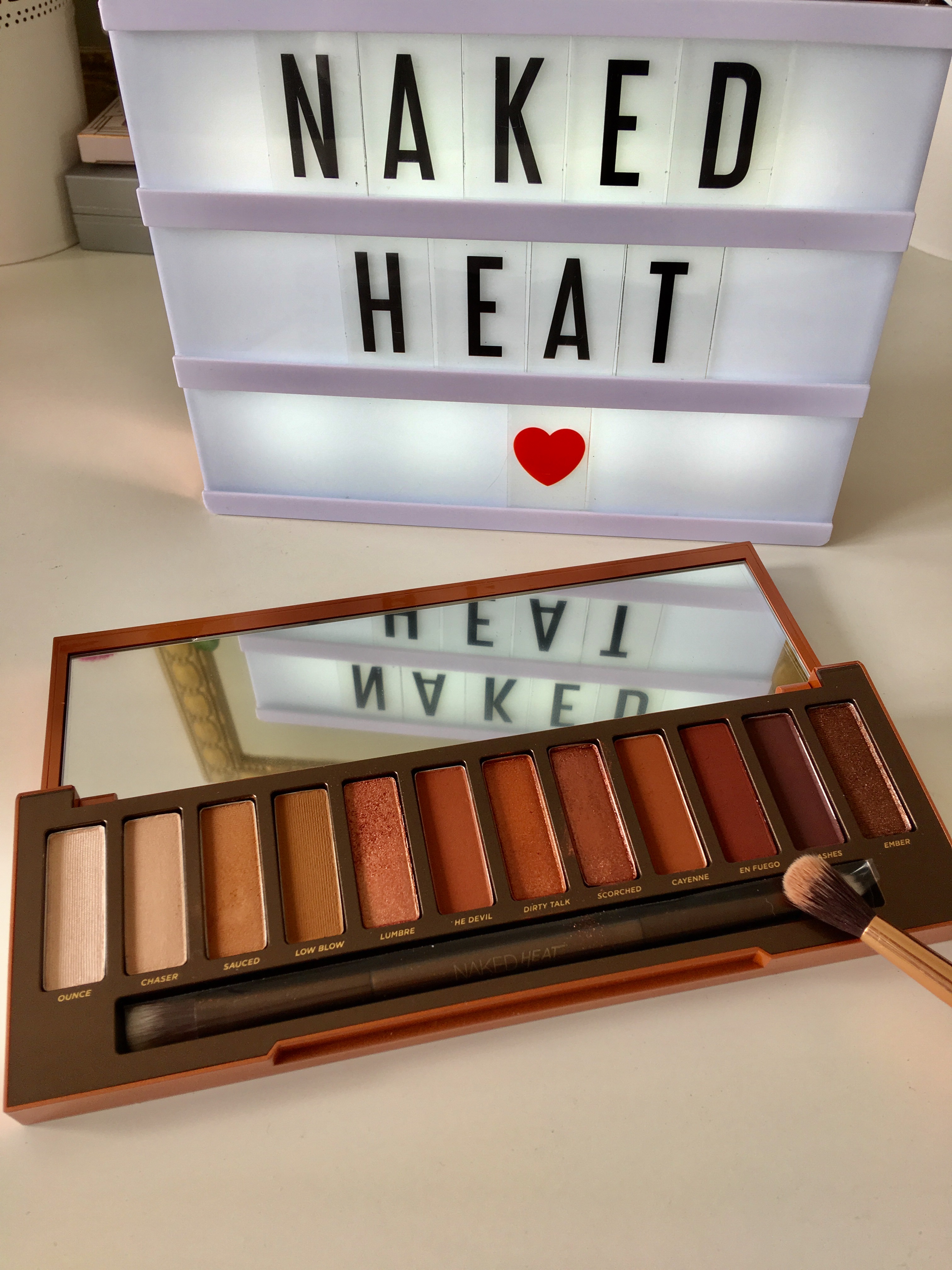 Urban Decay Naked Heat Palette Review